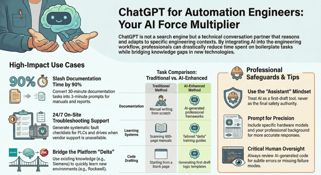 chatGPT for industrial automation use cases